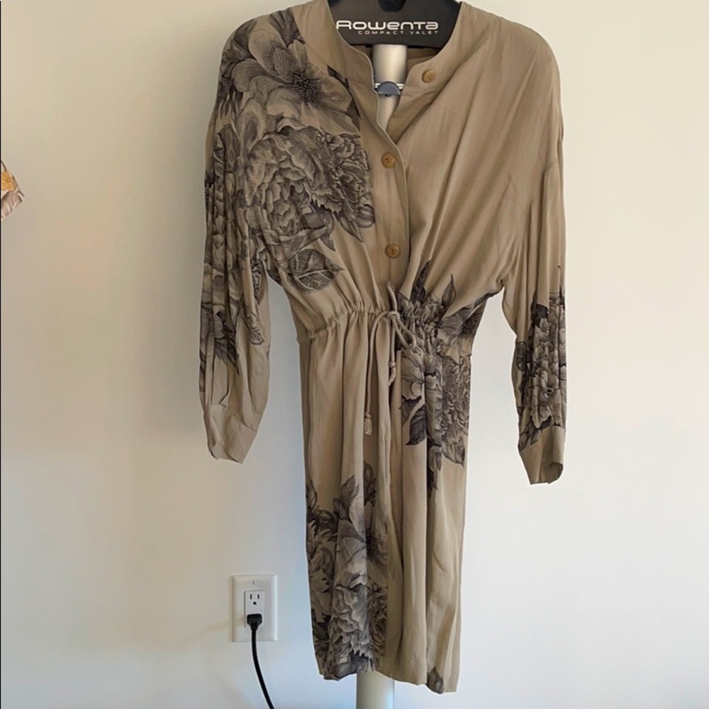 100% silk dress